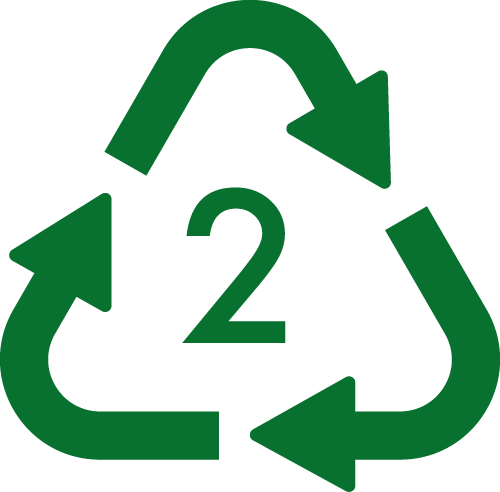 2 HDPE - envases