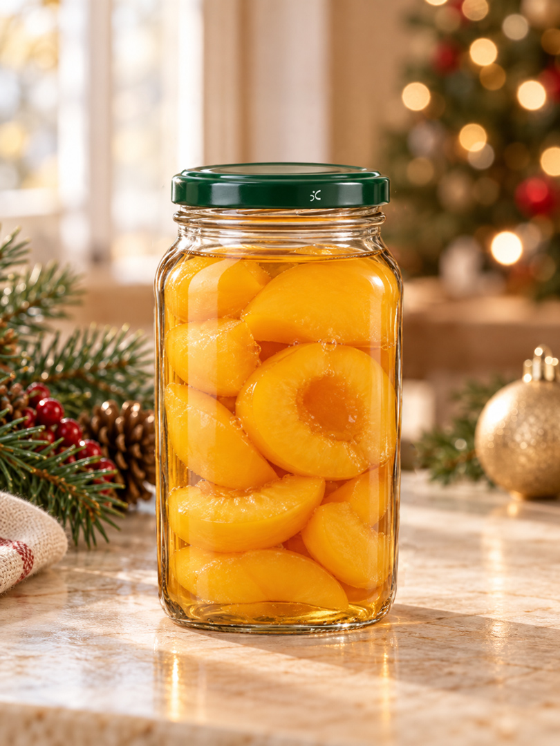 Frasco alto EA3370 370 ml boca 63 para conservas navideñas de mayor volumen — DisCordoba